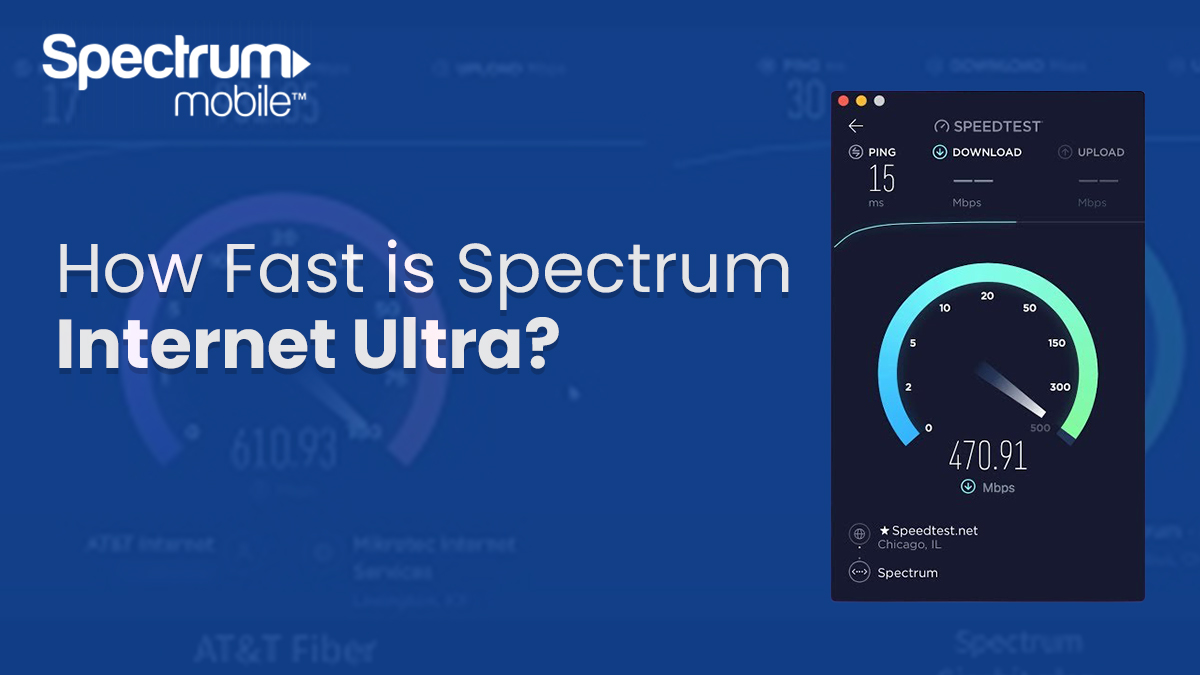 how fast is spectrum internet ultra