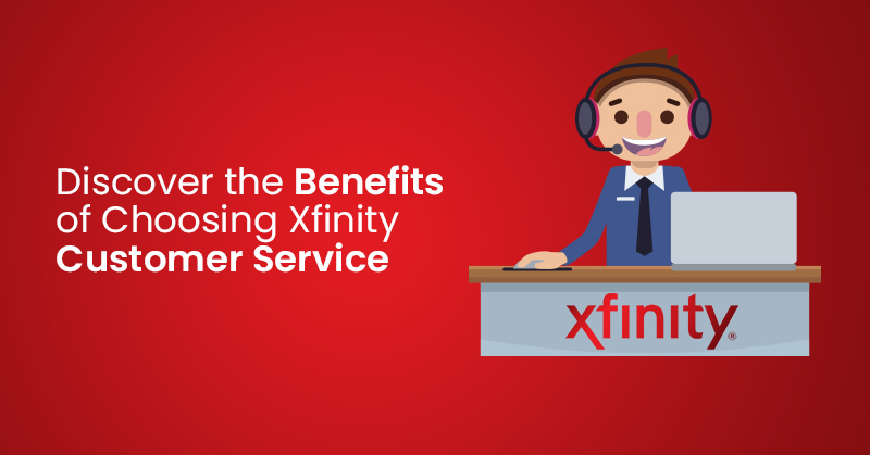 Graphic emphasizing reasons to select Xfinity Customer Support