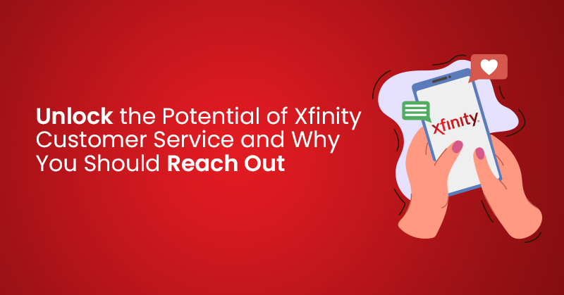 Graphic illustrating the benefits of contacting Xfinity customer service, highlighting reasons for reaching out to their support team